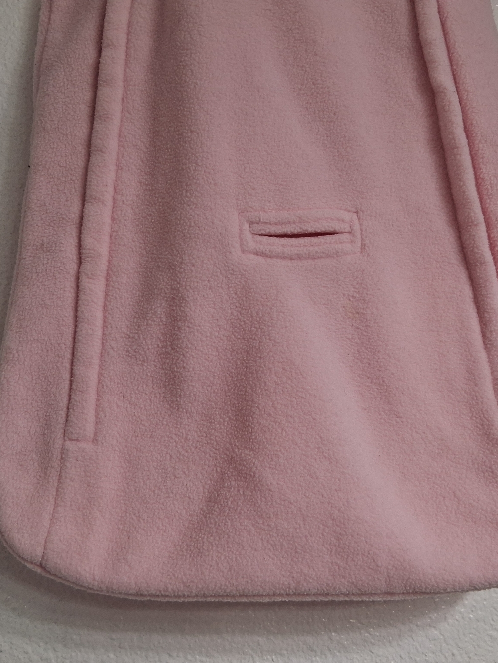 Carter's Bundle Up Pink Infant Fleece Bunting/Sleep Sack/Winter Car Bag - Picture 3 of 9